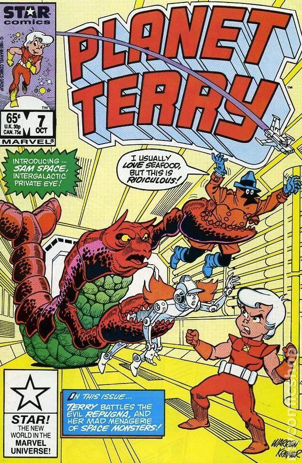 Planet Terry Planet Terry 1985 MarvelStar Comics comic books