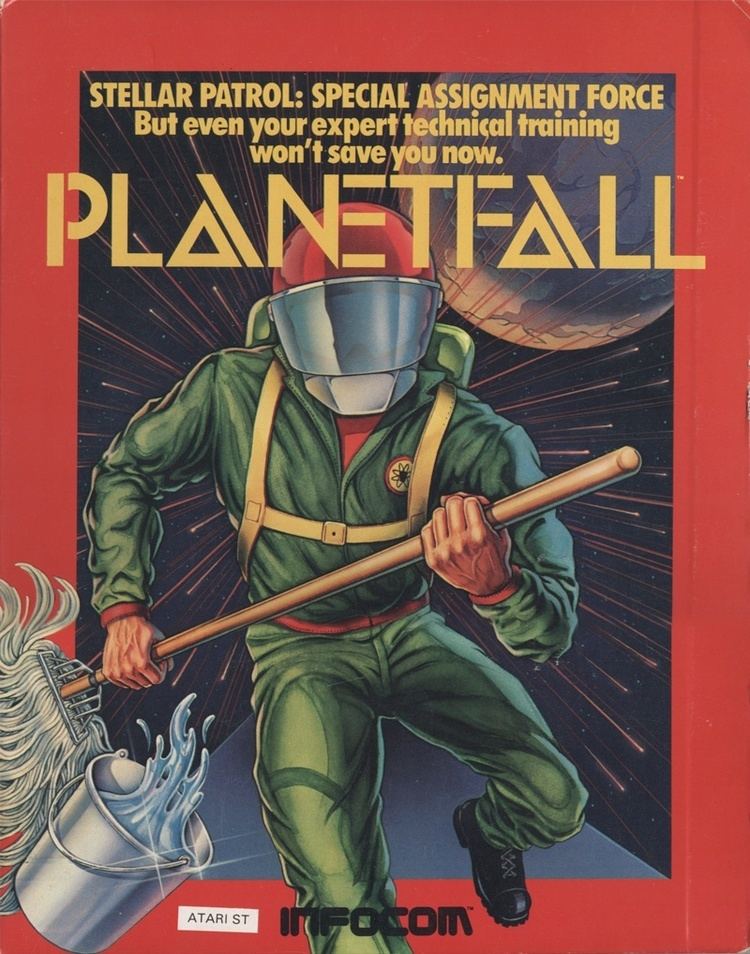 Planetfall Atari ST Planetfall scans dump download screenshots ads