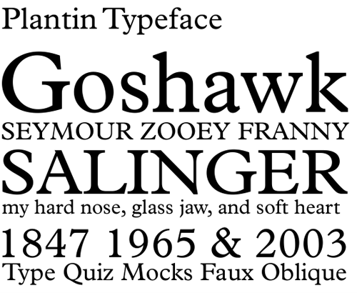 Plantin (typeface) Tipografa Plantin 1914 A partir de sta tipografa Stanley