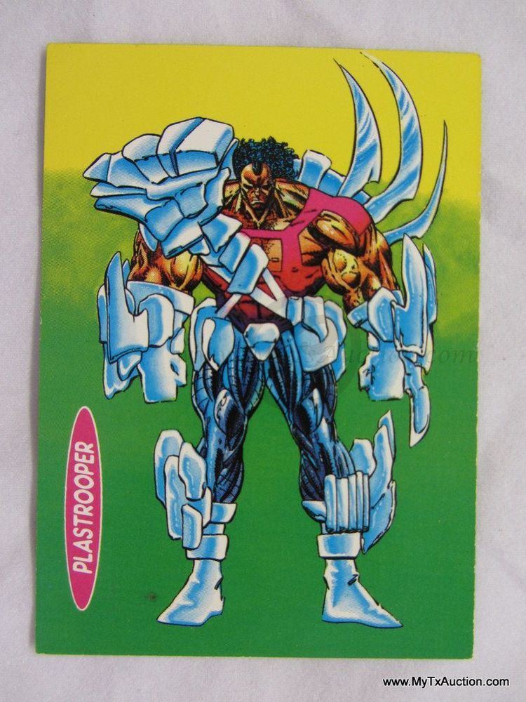 Plasmer 1993 Marvel UK Plasmer Promo Cards