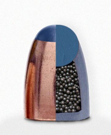 Plastic-tipped bullet