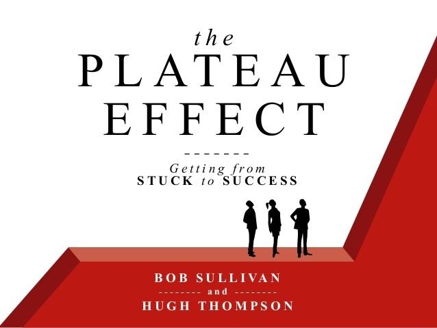 Plateau effect The Plateau Effect Why People Get Stuckand How to Break Through