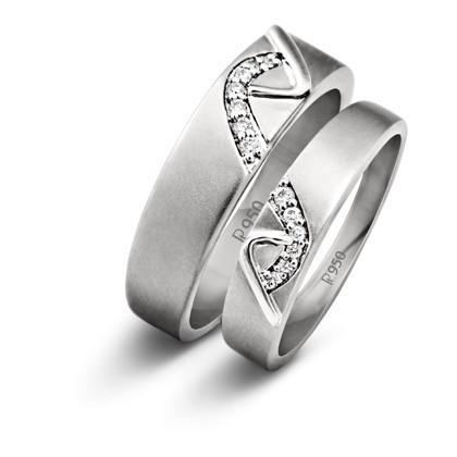 Platinum Buy Platinum Rings and Love Bands Online in India Jewelove