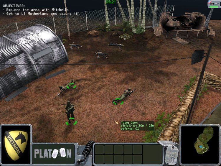 Platoon (2002 video game) Platoon The 1st Airborne Cavalry Division in Vietnam Blue39s News