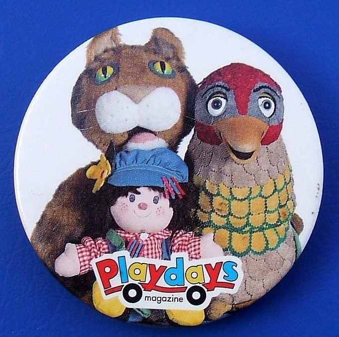 Playdays Playdays promotional badge 1997 Playdays known as Pla Flickr