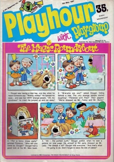 Playhour Comics UK View topic What was inside Playhour pictures