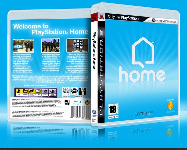 PlayStation Home vgboxartcomboxesPS324840playstationhomeold