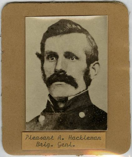 Pleasant A. Hackleman Calisphere Photograph of Pleasant A Hackleman ca 1861