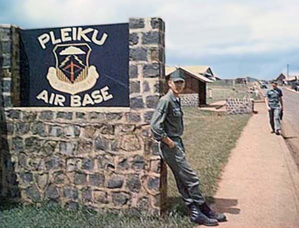 Pleiku Air Base Pleiku Air base The American Sixties