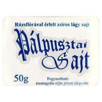 Pálpusztai cheese Plpusztai Romadur Aged Fat Soft Cheese 50 g Tesco Groceries