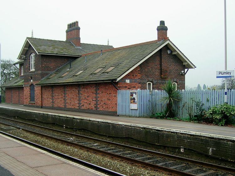 Plumley railway station