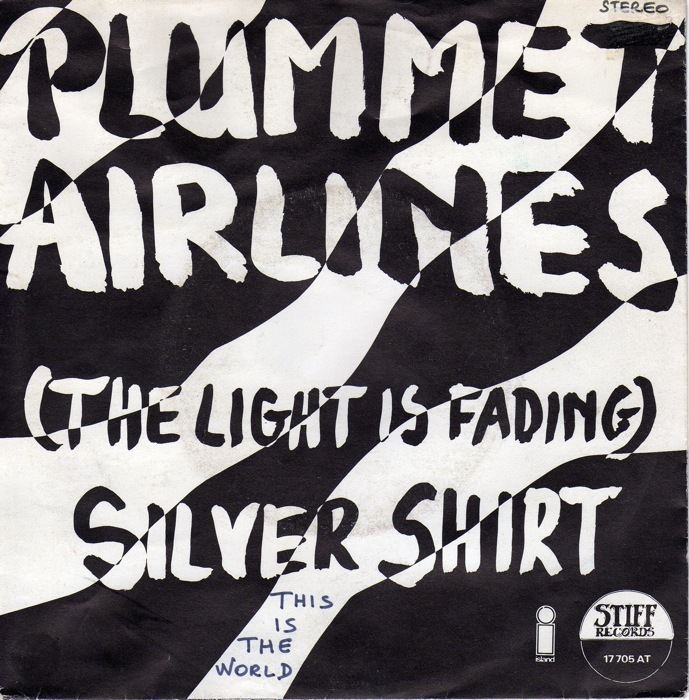 Plummet Airlines 45cat Plummet Airlines The Light Is Fading Silver Shirt