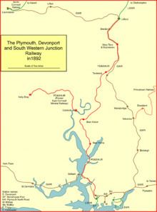 Plymouth, Devonport and South Western Junction Railway httpsuploadwikimediaorgwikipediacommonsthu