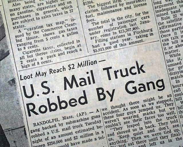 Plymouth Mail robbery wwwtodayshistoryorgwpcontentuploads201608i