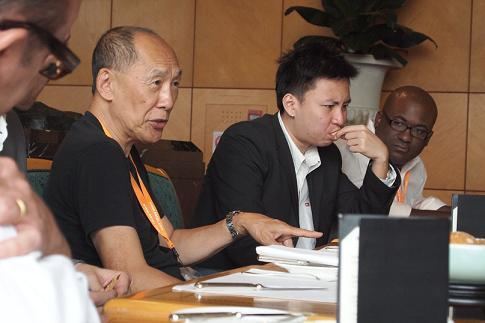 Po-Chih Leong Tisch Asia in Hong Kong Meeting Director PoChih Leong