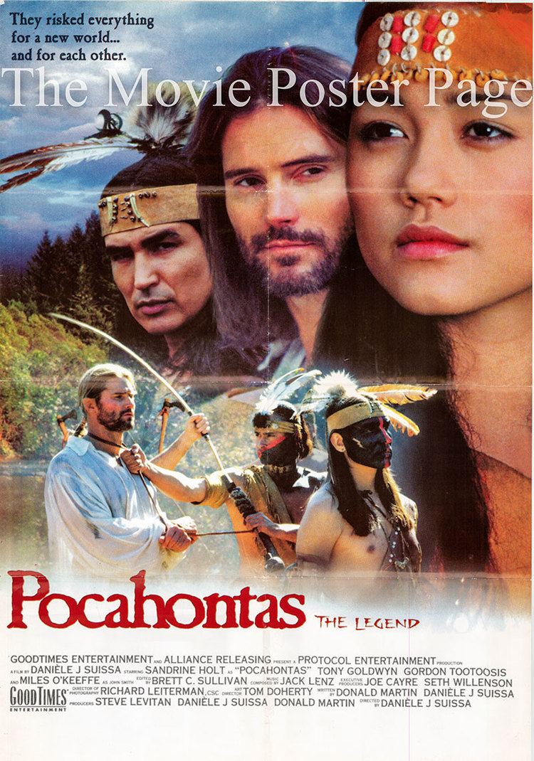 Pocahontas: The Legend Pocahontas The Legend 1995 Sandrine Holt Egyptian poster F