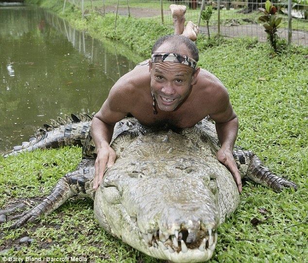 Pocho (crocodile) Crocodile crazy The man who enjoys giving his dangerous 39companion