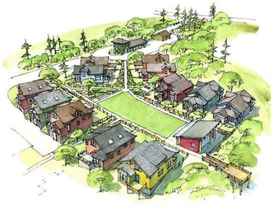 Pocket neighborhood Pocket Neighborhoods Creating Small Scale Community in a Large