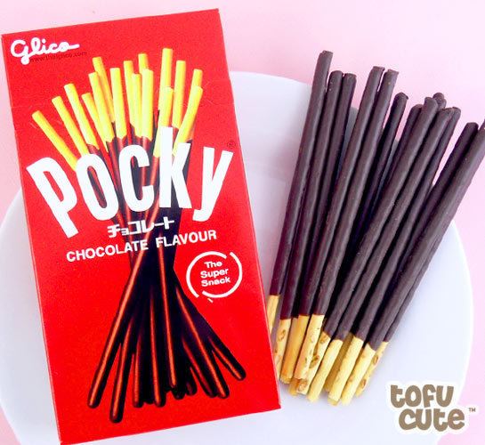Pocky Buy Glico Pocky Biscuit Sticks Chocolate Flavour at Tofu Cute