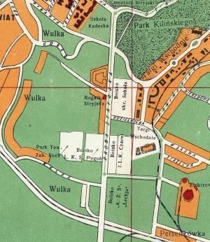 Pogoń Lwów (1904) teren dawnego parku sportowego LKS Pogo Lww 1904 obecnie plac