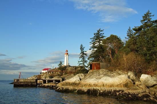 Point Atkinson Lighthouse Point Atkinson Lighthouse West Vancouver British Columbia Top