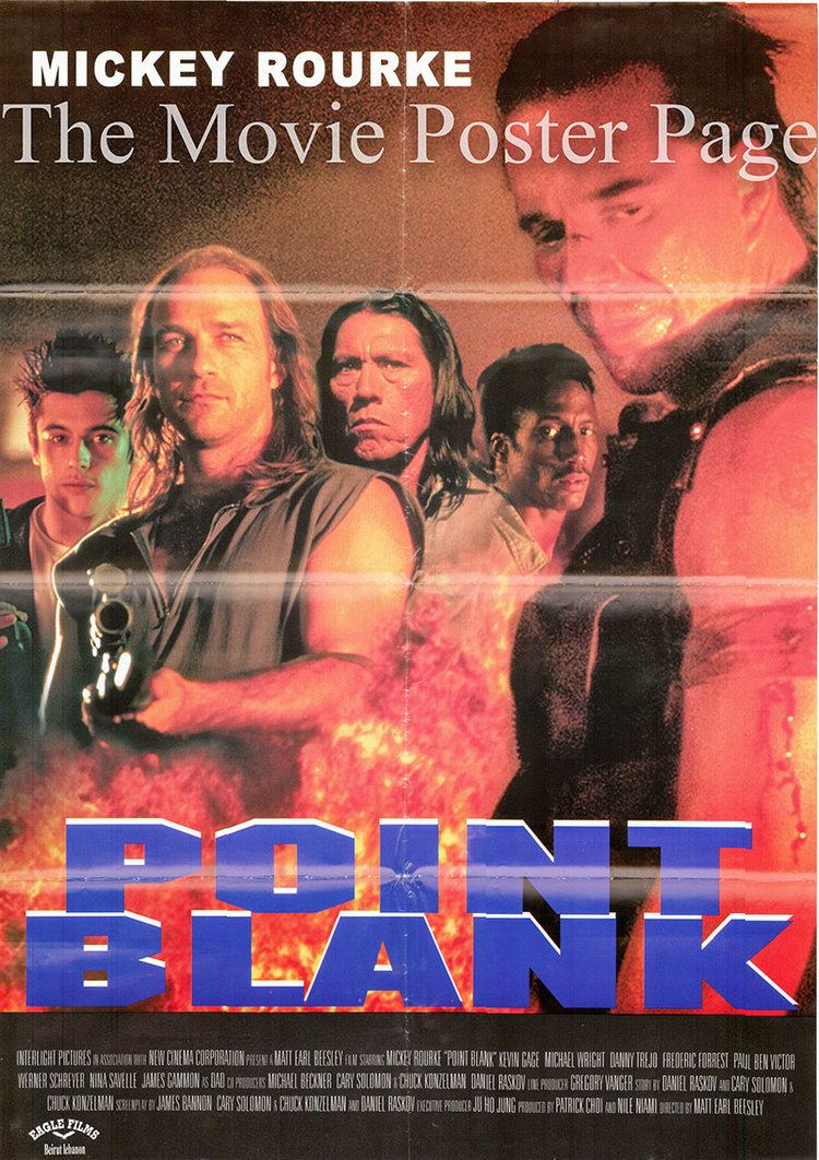 Point Blank (1998 film) Point Blank 1998 Mickey Rourke Lebanese film poster FNM 25