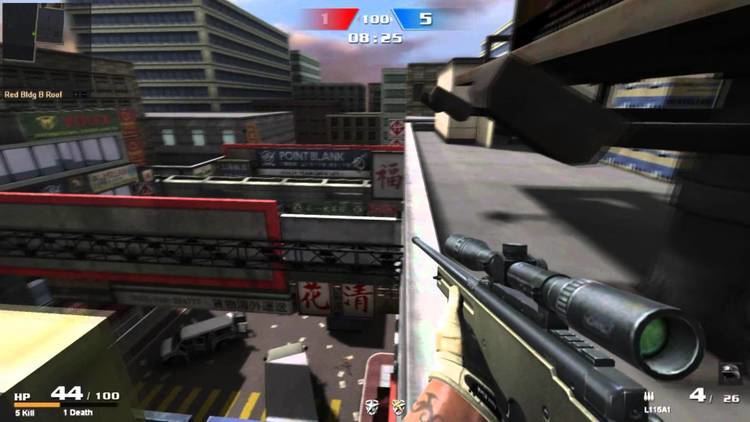 Point Blank (2008 video game) Garena Point Blank Sniper Gameplay Preview YouTube