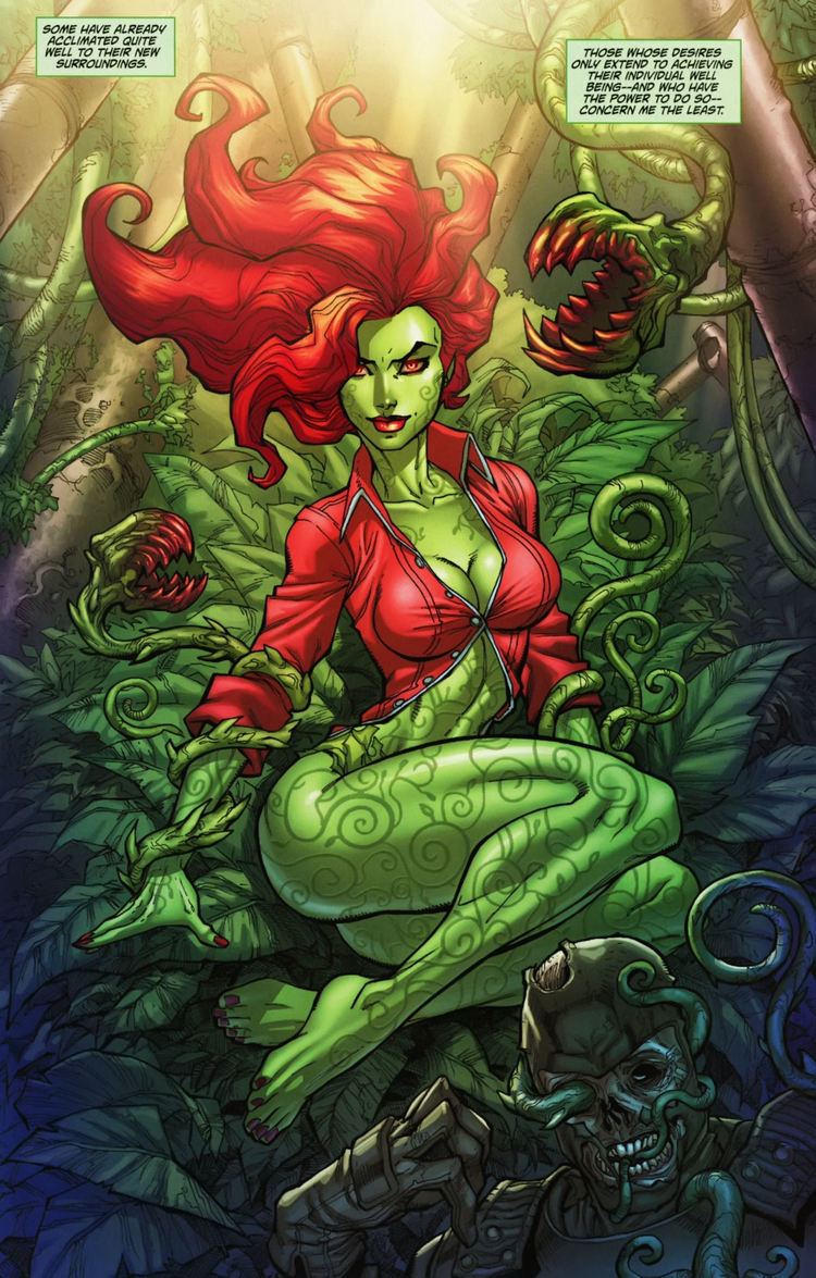 Poison Ivy (comics) Poison Ivy vs Deathstroke Battles Comic Vine