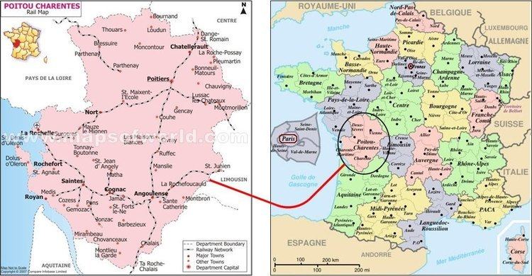 Poitou International Study of RERegions Region of PoitouCharentes France