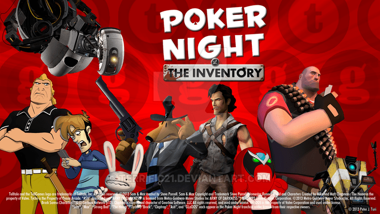 Poker Night at the Inventory Poker Night at the Inventory Fan Art on TelltaleGamesFC DeviantArt