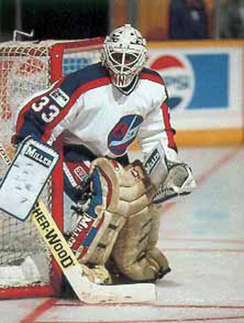 Pokey Reddick Third String Goalie 198889 Winnipeg Jets Eldon Pokey Reddick Jersey