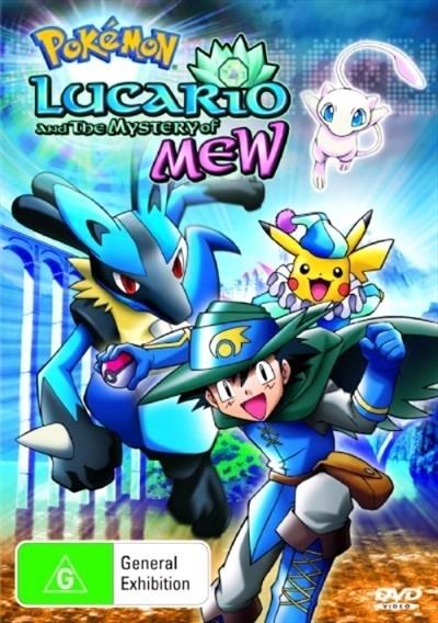 Pokémon: Lucario and the Mystery of Mew Pokemon Lucario and The Mystery of Mew Movie 8 Anime DVD Sanity