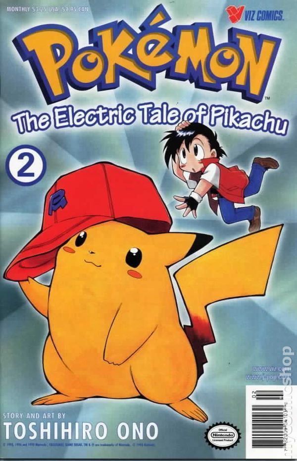 Pokémon: The Electric Tale of Pikachu Pokemon Part 1 The Electric Tale of Pikachu Reprint comic books