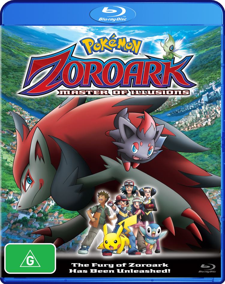 Pokémon: Zoroark: Master of Illusions Pokemon Zoroark Master of Illusion Bluray Disc AsianBlurayGuidecom