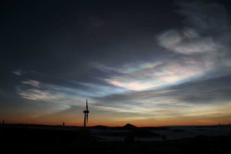 Polar stratospheric cloud Polar stratospheric clouds Australian Antarctic Division
