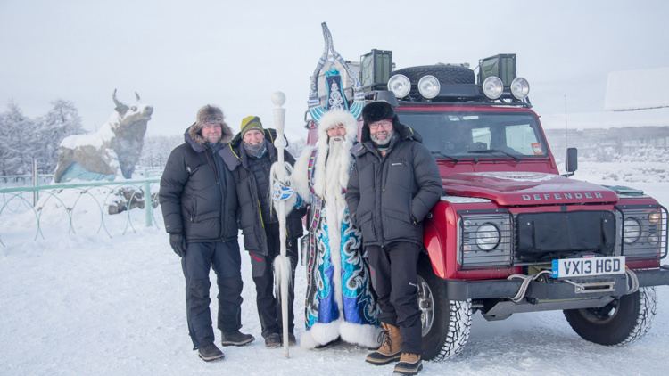 Pole of Cold Land Rover drives Defender to the Pole of Cold Autoblog