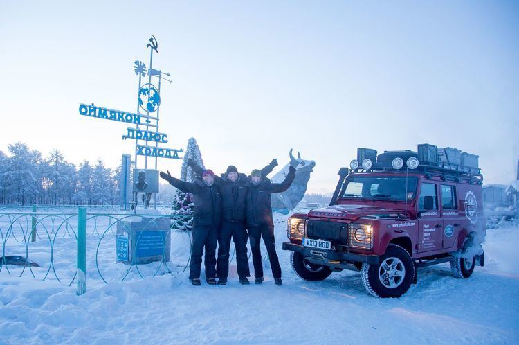 Pole of Cold Royal Geographic Society Explores quotPole of Coldquot in Land Rover