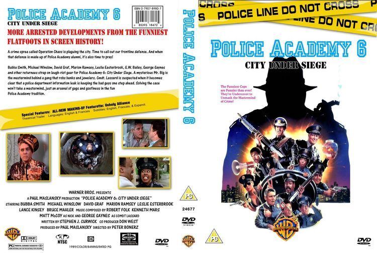Police Academy 6: City Under Siege Police Academy 6 City Under Siege Filmhantering