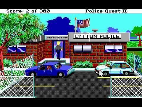 Police Quest II: The Vengeance Let39s Play Police Quest 2 part 1 vengeance in the air YouTube