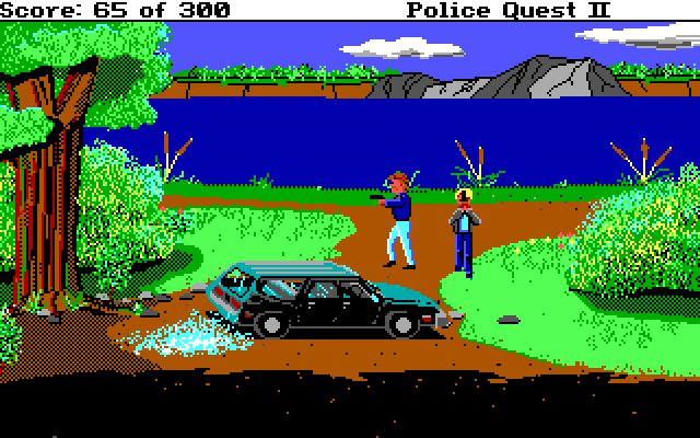 Police Quest II: The Vengeance Police Quest 2 The Vengeance Sierra Screenshot Wallpapers
