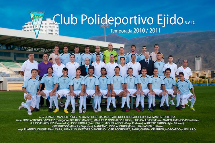 Polideportivo Ejido Fotografa oficial de la plantilla del Club Polideportivo Ejido Geyvan