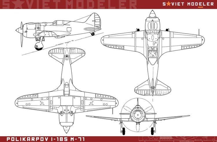 Polikarpov I-185 POLIKARPOV I185 M71