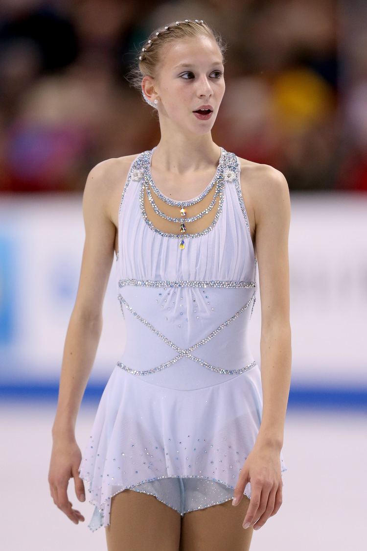 IFS Magazine on X: @PolinaEdmunds just won the ladies short program at  U.S. nationals by a 7.69-point margin.  / X