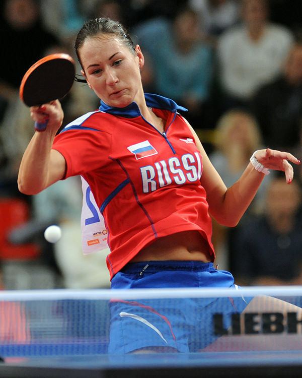 Polina Mikhailova MIKHAILOVA Polina Modern defender OOAK Table Tennis Forum