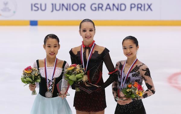 Polina Tsurskaya Tsurskaya earns first gold medal of 2015 JGP Series