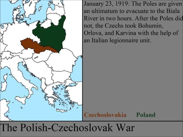 Polish–Czechoslovak War httpsiytimgcomvihzeX64KbQPMmaxresdefaultjpg