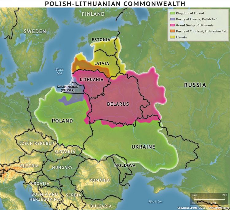 Polish–Lithuanian Commonwealth PolishLithuanian Commonwealth Stratfor