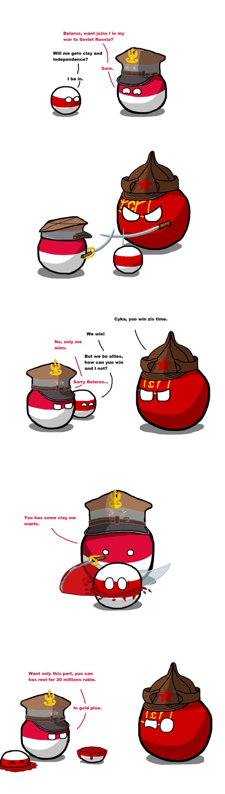 Polish–Soviet War PolishSoviet war polandball