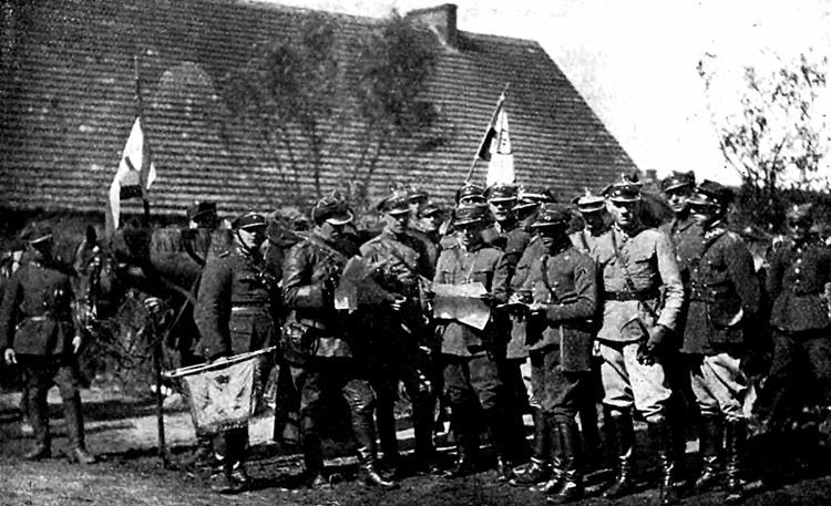 Polish–Soviet War FileCommand of Polish Regiment during PolishSoviet war 1920png