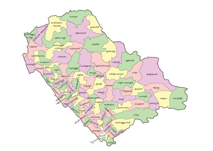Political Divisions of Kannur district